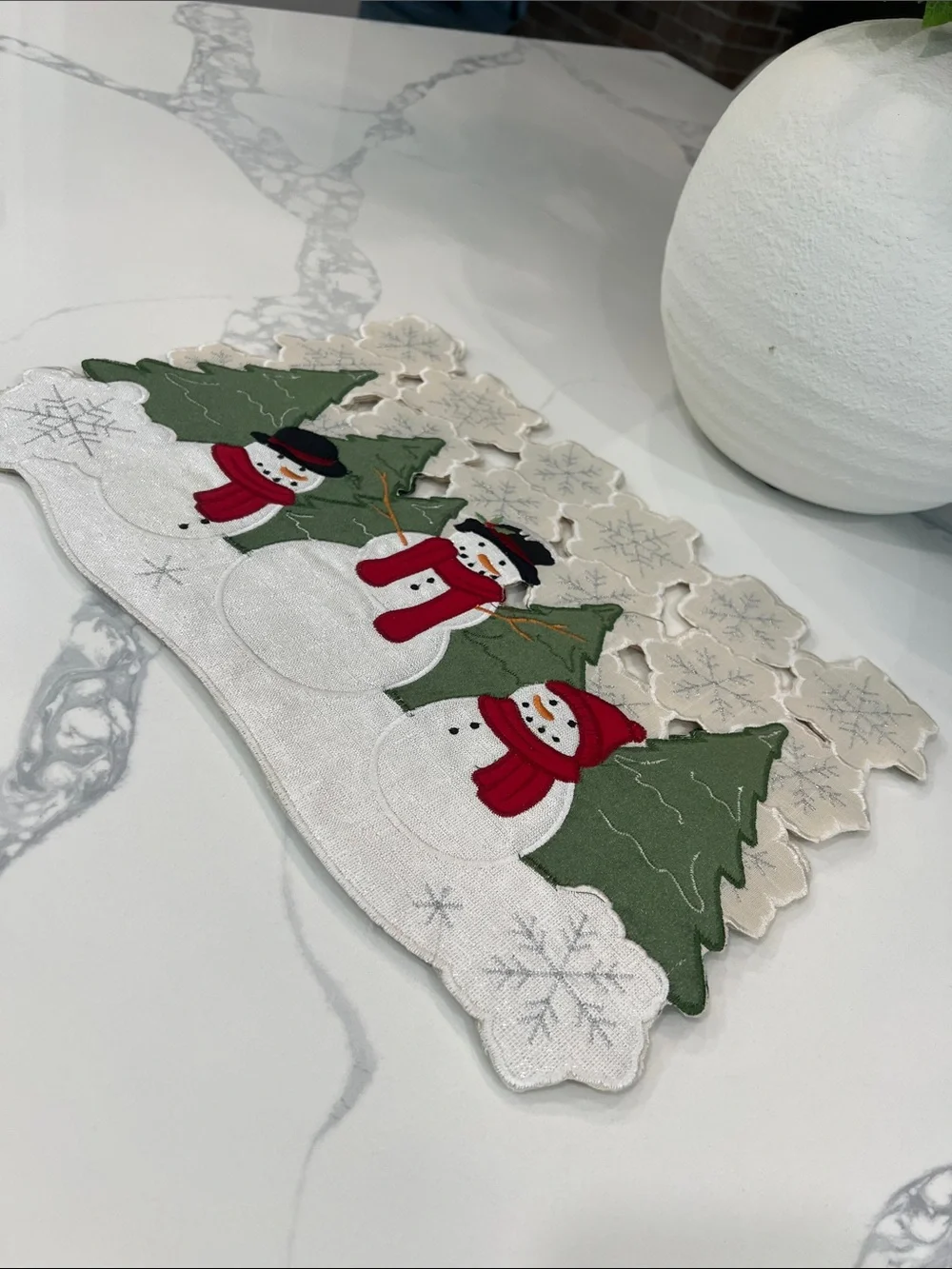 4p☃️🌲 Fabric Placemats